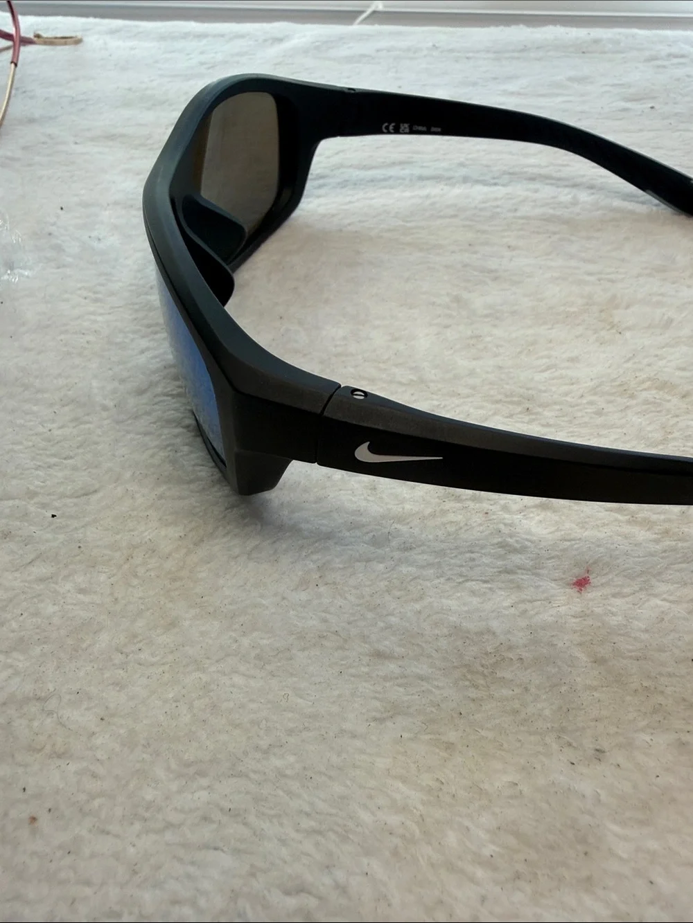 Polarized Nike Brazen Boost M Sport Sunglasses with Blue Mirrored Lenses